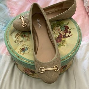 Perfect condition leather upper ballet flats